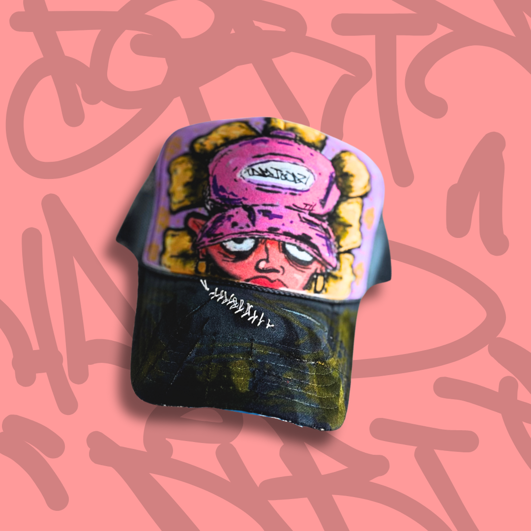 FLOWER HEAD DIRTY HAT